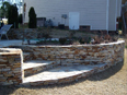 Stone Walkway & Retaining Wall