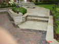 Stone Step, Patio & Wall